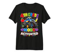 4th Grade Truck Back to School Premium T-Shirt