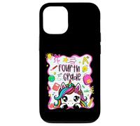 4th Grade Unicorn Back to School Fourth Grade Team Girls Kid Case for iPhone 12/12 Pro