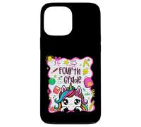 4th Grade Unicorn Back to School Fourth Grade Team Girls Kid Case for iPhone 13 Pro Max
