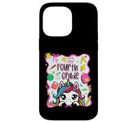 4th Grade Unicorn Back to School Fourth Grade Team Girls Kid Case for iPhone 14 Pro Max