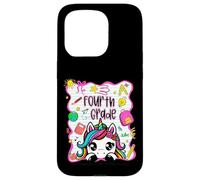 4th Grade Unicorn Back to School Fourth Grade Team Girls Kid Case for iPhone 15 Pro