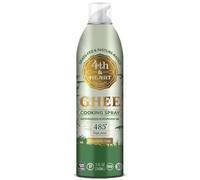 4th & Heart Original Ghee Oil Cooking Spray 5oz Non Stick Blend of Grass-Fed Ghee, Avocado and Grape Seed Oils, Keto, Pasture, Lactose Free, Certified Paleo