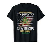 4th Infantry Division Veteran Shirt Fort Carson Patriotic T-Shirt