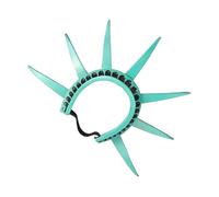 4th of July Accessories | Women's Goddess Crown & Torch - Lightweight Patriotic Accessories For Holidays Events School US Independence Day Halloween Decoration