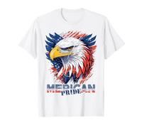 4th of July Bald Eagle Patriotic Merican Pride Adults Kids T-Shirt