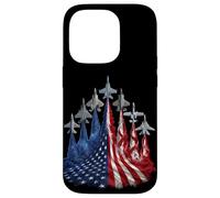 4th of July Fighter Jet US Flag American Military Planes Case for iPhone 14 Pro