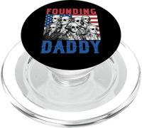4th of July Founding Daddy George Washington US Presidents PopSockets PopGrip for MagSafe