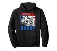 4th of July Founding Daddy George Washington US Presidents Pullover Hoodie