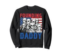 4th of July Founding Daddy George Washington US Presidents Sweatshirt