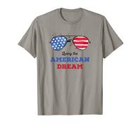 4th of July Freedom Living the American Dream T-Shirt