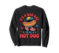 4th of July Funny It's a bad day to be a Hot Dog Wieners Sweatshirt