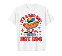 4th of July Funny It's a bad day to be a Hot Dog Wieners T-Shirt