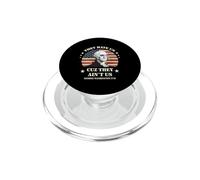 4th of July George Washington They Hate US Cuz They Ain't US PopSockets PopGrip for MagSafe
