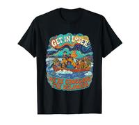 4th of July Get in Loser We're Crossing The Delaware Value Graphic T-Shirt