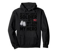 4th Of July He's Not Just A Soldier My Hero Pullover Hoodie