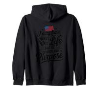 4th Of July I May Have Given Him Life Zip Hoodie