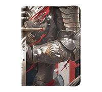 4th Of July Independence Day White Warrior Bird Leather passport book holder for travel Wallet Combo Wallet Passport Holder for men Lightweight, 4th of July Independence Day White warrior bird, One