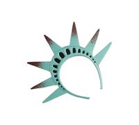 4th of July Outfits for Women - Women's Goddess Crown & Torch | Lightweight Patriotic Accessories for Holidays Events School US Independence Day Halloween Decoration