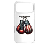 4th of July USA Flag Boxing Gloves for Boxer Training Case for iPhone 17 Pro Max