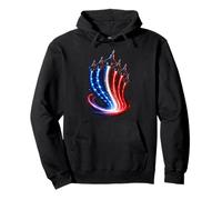 4th Of July USA Flag Jets Memorial Day Pullover Hoodie