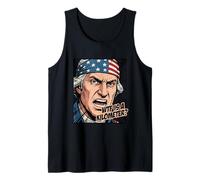 4th of July WTF is A Kilometer George Washington Tank Top