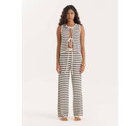 4th & Reckless Bria Co-ord Beach Top White/Black