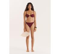 4th & Reckless Mayci Bikini Top Burgundy
