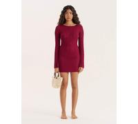 4th & Reckless Simone Dress Burgundy