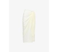 4th & Reckless Womens 4th & Reckless Ariana Side-Tie Sheer Sarong Lemon 6