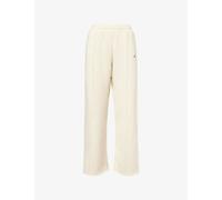4th & Reckless Womens 4th & Reckless Fergie Wide-Leg Cotton-Jersey Jogging Bottoms Cream S