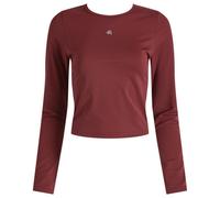 4th & Reckless Women's Anni Active Long Sleeve Top Burgundy