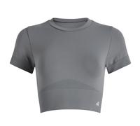 4th & Reckless Women's Brogan Sports Crop Top Grey