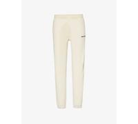4th & Reckless Womens Cream Ferne Brand-embroidered Cotton-jersey Jogging Bottoms Xs