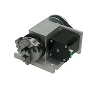 4th Rotary Axis 50mm 3 Jaw Chuck and Activity for Engraving Milling Machine 44mm Center Height(4th axis)