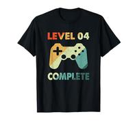 4th Wedding Anniversary For Him & Her Funny Level 4 Complete T-Shirt