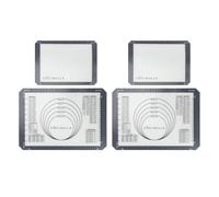 4tlg Set Silicone Teigunterlagebackunterlage Silicone Mat Non Stick Baking Mat