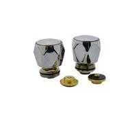 4TRADE Plumbing Accessories Tap Conversion Kit 3/4" Replacement Heads for Bath Taps