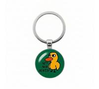 4Trails Got Any Grapes Keychain, Yellow Duck Keyring Gift