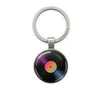 4Trails Retro Vinyl Keyring Record Design Keyring Vinyl Keycain | Music Lover Accessory