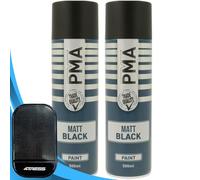 4TRESS PMA 2 x MATT BLACK PAINT 500ML Non-Slip Dash Mat(4T-PCPA1001)