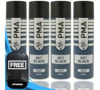 4TRESS PMA 4 x MATT BLACK PAINT 500ML Non-Slip Dash Mat(4T-PCPA1001)