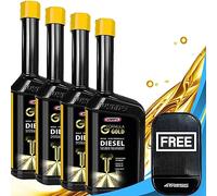 4TRESS Wynns 4 x 500ml High Performance Formula Gold Diesel System Treatment Non Slip Car Dash Mat (4T-4X-76401)