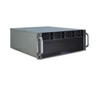 4U IPC 4U-4408 Storage Server Case w/o PSU, Supports 8x 3.5"/2.5" HDD, 2x 80mm F