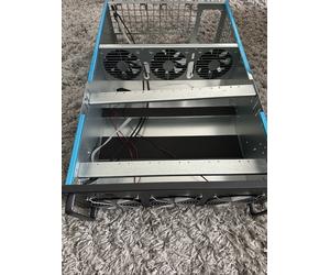 4U IPC 4W40 Mining Rack Case, Supports upto 14x Single Slot Graphics Cards, 6x 1