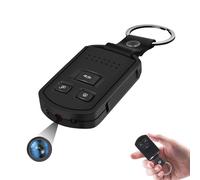 4U Mini Spy Hidden Camera HD 1080P Nanny Cam Car Key, No WiFi Need Video Recorder, Indoor/Outdoor Camera for Home Security