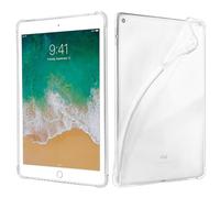 4UBonLife Case for iPad 6th/5th Generation, iPad Air 1/2, iPad Pro 9.7 Inch 2016, Clear Soft TPU Case, Slim Transparent Back Cover Shell, Shockproof Protective Cover, Clear