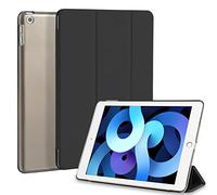 4UBonLife Case for iPad 9.7 inch 6th/5th Generation 2018 2017, Slim Lightweight Hard Protective Case Translucent Matte Back Cover for iPad 5/6, Black