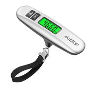 4UMOR Luggage Scale Portable Digital Scale Travel Scale for Weighing Suitcase Baggage with Tare Function, 110lb/50Kg Capacity