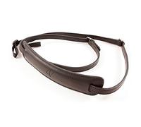 4V Design Lusso Tuscany Leather Medium Handmade Leather Camera Strap w/Universal Fit Kit, Black/Black (2MP01BVV0909)