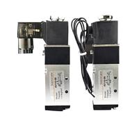 4V110-06 1/8" 5 Way 2 Position Pneumatic Control Solenoid Valve AC220V DC24V DC12V AC110V AC24V Electric Magnetic Valves(4V110-06 G PC6-01,DC12V)